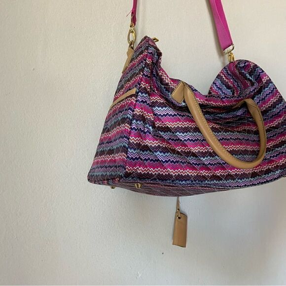 Nicole Miller weekender duffel travel bag - Picture 16 of 16